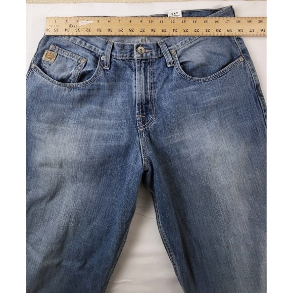 Cinch Jeans Mens 36x36 Blue Denim Relaxed Fit Western Cowboy - Picture 8 of 9